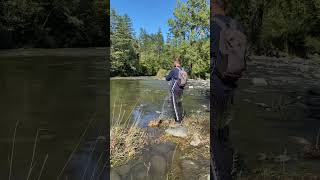 HUCHO HUCHO rijeka Krivaja varalicarenje fishing fish krivaja [upl. by Nyrb]