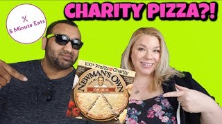 Newmans Own Four Cheese Pizza Review [upl. by Tiffa]