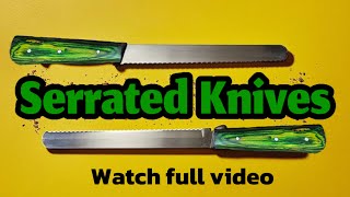 Serrated Knife introducing  Bread Cutting Knife  Cake cutting knife [upl. by Anyehs723]