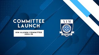 XIM Alumni Committee Launch 202425 [upl. by Riffle873]