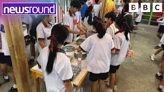 The school run by kids  Newsround [upl. by Trudey]