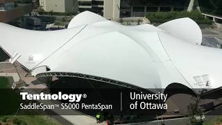 Tentnology S5000 PentaSpan  University of Ottawa [upl. by Otha]