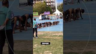 100m Men Finals 63 Inter State Championshipstrackandfieldsportsmotivationsprintshortsrunning [upl. by Earas]