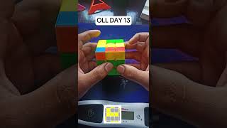 Daily OLLs Day 13 Algorithm and fingertricks of Speedcubers [upl. by Garlen]