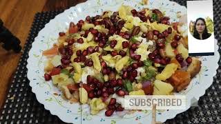 Papdi Chaat Recipe Home Made Chaat papdi [upl. by Tigdirb]