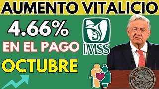 🚨 ¿IMSS O ISSSTE PENSIONADOS CON AUMENTO VITALICIO DEL 466 DESDE OCTUBRE 💥💰 ¿QUIÉNES 😱🤑 [upl. by Adriell138]