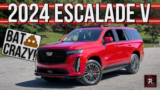 The 2024 Cadillac Escalade VSeries Is The Ultimate Expression Of A Big American Luxury SUV [upl. by Jahdal]