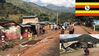 Uganda Kilembe  Ruwenzori Mountains  street scenery impressions  Straßenszenen [upl. by Irallih]