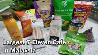 Largest 7ELEVEN Cafe in Malaysia [upl. by Chari87]