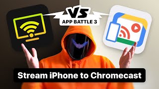 Stream iPhone to Chromecast DoCast vs Chromecaster [upl. by Katinka]