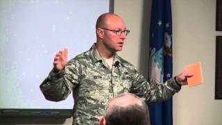 CMSgt Patrick Wilson Speaks at JBSA 56 Meeting [upl. by Anailli]