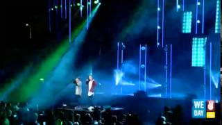 Bars and Melody LIVE AT WEMBLEY ARENA Hopeful – We Day 5315 [upl. by Nwahsram]