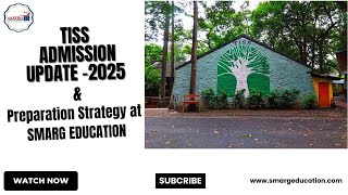 Update of Admission Process TISS 2025 [upl. by Inaoj]