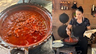 Así le Gustan a Tu Apá  Carne con Chile Colorado  La Herencia de las Viudas [upl. by Notsnhoj]