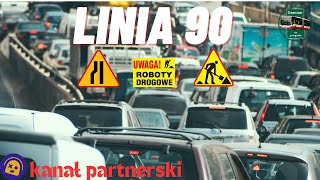 Linia 90 Sosnowiec Zagórze Zajezdnia  Będzin osiedle Syberka ośrodek zdrowia [upl. by Janet]