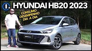 NOVO HYUNDAI HB20 PLATINUM PLUS 2023 O TESTE COMPLETO DA VERSÃO TOPO [upl. by Ahsien]