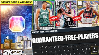 More New Locker Codes Guaranteed FREE Galaxy Opals Locker Code and Free MT in NBA 2K23 MyTeam [upl. by Iaw665]