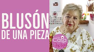 DIY  BLUSÓN DE UNA PIEZA FÁCIL Y RAPIDO [upl. by Hitt]