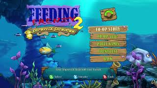 Feeding Frenzy 2 Gameplay Nintendo Switch Son Mad Dad できない Cant Vol 1 [upl. by Etterraj468]