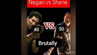 quotTWD Clash of the Titans  Negan vs Shane amctwd [upl. by Felton]