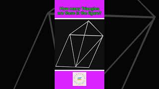 Find out the number of Triangles maths [upl. by Bobbi536]