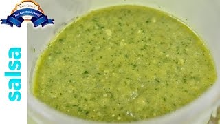 Salsa verde frita 💜💜💜 Las Recetas de Rosy [upl. by Goldstein178]