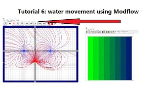 Tutorial 6 Groundwater flow usnig Modflow [upl. by Buehrer]