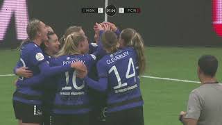 Highlights HB Køge  FC Nordsjælland [upl. by Bonnell]