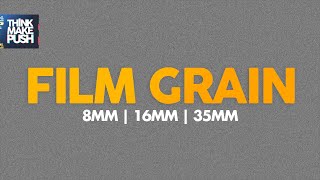 FILM GRAIN Overlay with SOUND EFFECT [upl. by Tyika873]