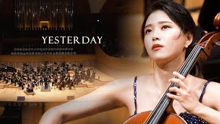 LIVE Beatles  YESTERDAY🪻Cello  Orchestra Version [upl. by Ahseiat]