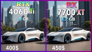 RX 7700 XT vs RTX 4060 Ti comparison in 50 games at 1080P [upl. by Yrelav]