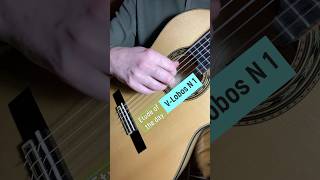 Etude of the day VLobos No 1 guitarshred etude practice classicalguitar [upl. by Eadnus]