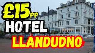 The Cheapest Hotel In Wales  The Marine Hotel Llandudno [upl. by Camroc]