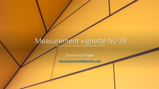 Taking off quantities Vignette No 28 for insitu concrete kickers using NRM2 measurement rules [upl. by Zoilla]