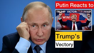 Putin Reaction to Trump’s Victory [upl. by Aridnere]