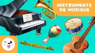 Apprends les instruments musicaux  VENT CORDE ET PERCUSSION  Musique pour les enfants [upl. by Enelym]