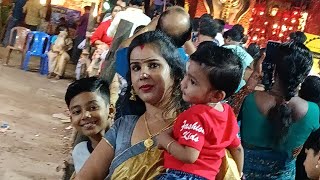 Kolkata durga puja vlog  KOLKATA DURGA PUJA VLOG [upl. by Enelaehs]