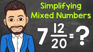 How to Simplify a Mixed Number  Math with Mr J [upl. by Aleece]