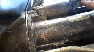 How to remove Jeep Starter Motor from Grand Cherokee [upl. by Fleda]