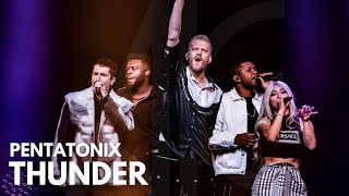 Pentatonix  Thunder Karaoke  AcaKrk [upl. by Olette]