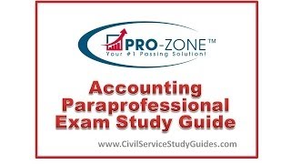 Accounting Paraprofessional Exam Study Guide [upl. by Romeo]