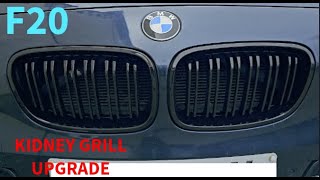 How To Upgrade BMW Kidney Grills F20F21 [upl. by Settle]