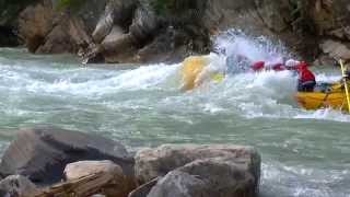 The Kicking Horse Challenge Trip  White Water Rafting with Glacier Raft Company in Golden BC [upl. by Okim]