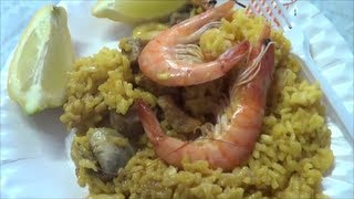 Paella para 40 personasPlato tipico de la cocina Española [upl. by Evelin]