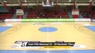 Daniel Mortensen Black 11 Team Naestved vs Hørsholm 79ers [upl. by Innavoeg]