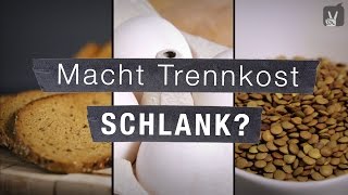 Gesundheit Macht Trennkost schlank [upl. by Eniahs]