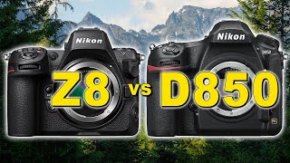 Nikon Z8 vs Nikon D850  Image Quality Review [upl. by Mannes]