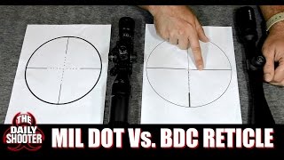 Mil Dot Vs BDC Reticle Which One Is For You [upl. by Nylaf273]