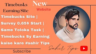 Timebucks Site  Survey 065 Start  Same Toloka Task  Timebucks Sy Earning kaise kare sahir Tips [upl. by Volotta]