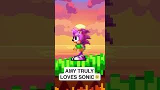 Amy truly loves Sonic 😢 shorts sonicthehedgehog [upl. by Rufe]